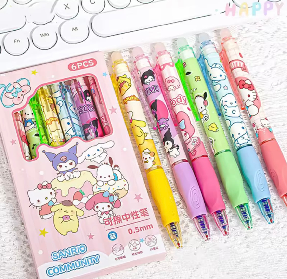 Kitty & Friends Gel Pens 🎀