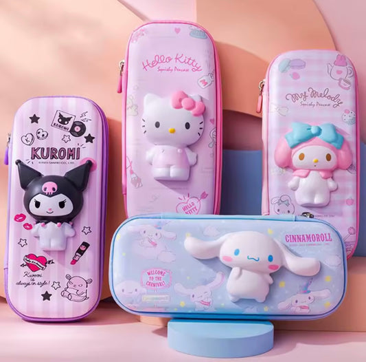 3D Sanrio Pencil Case 🎀
