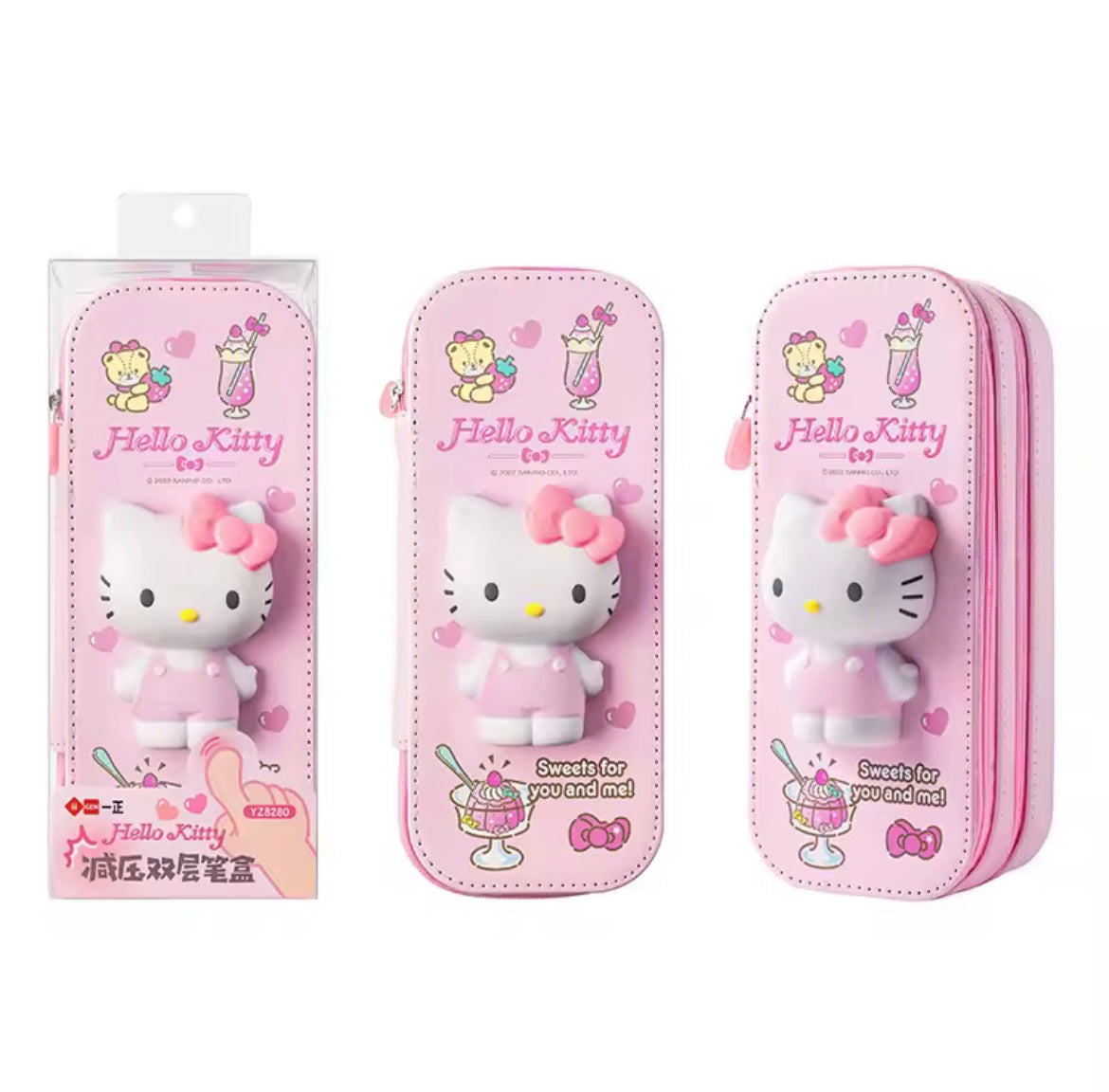3D Sanrio Pencil Case 🎀