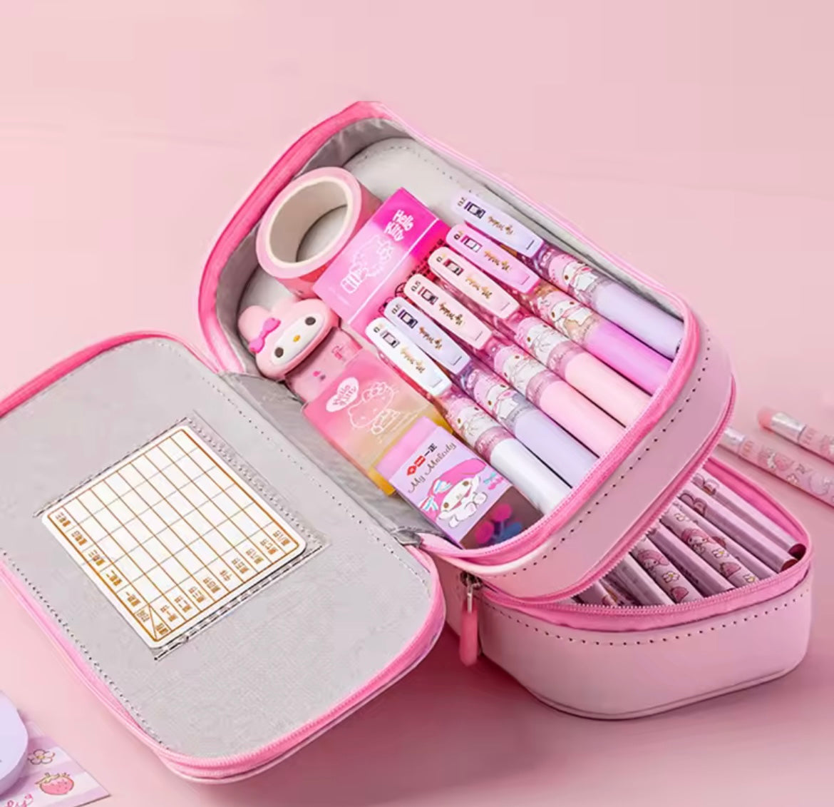 3D Sanrio Pencil Case 🎀